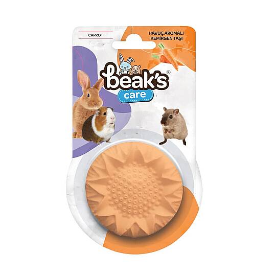  Beaks Havuç Aromalı Kemirgen Taşı 8 Adet