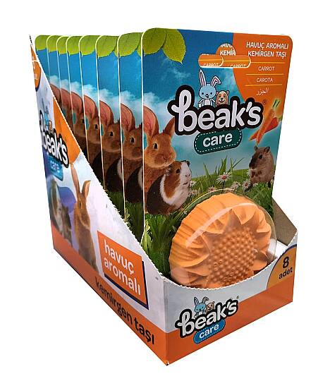  Beaks Havuç Aromalı Kemirgen Taşı 8 Adet - 2