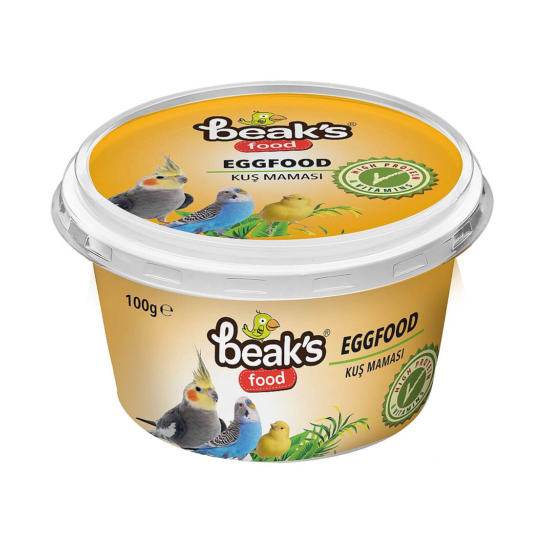 Beaks Kuş Maması 100 G Yumurtalı 4 Adet - 1