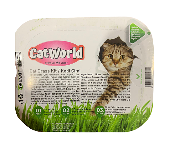 Catworld Kedi Çimi
