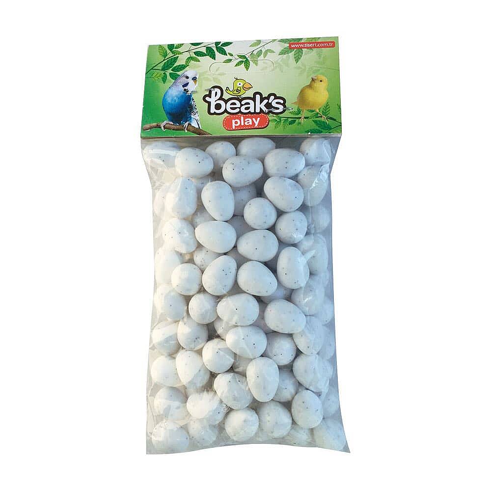 Plastik Kuş Yumurtası 100'lü paket - 1